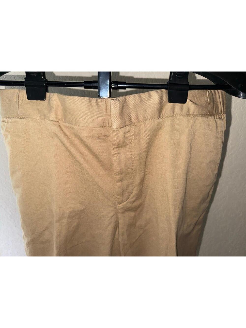 The Kooples Trend Elastic Waist Chino Pants Beige Tan Size 48 (US 32) NWT - Picture 4 of 7